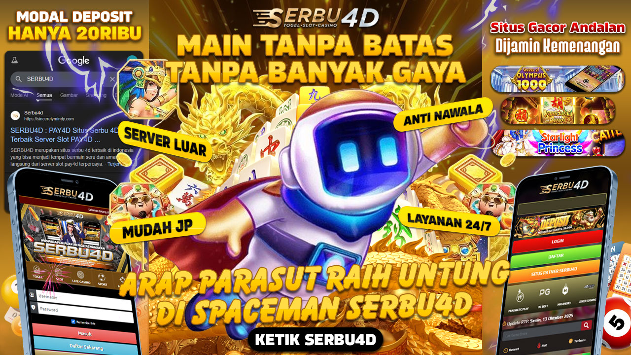 SERBU4D Registration Banner